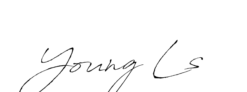 Similarly Antro_Vectra is the best handwritten signature design. Signature creator online .You can use it as an online autograph creator for name Young Ls. Young Ls signature style 6 images and pictures png
