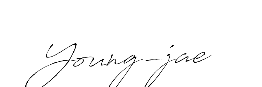 Make a beautiful signature design for name Young-jae. With this signature (Antro_Vectra) style, you can create a handwritten signature for free. Young-jae signature style 6 images and pictures png