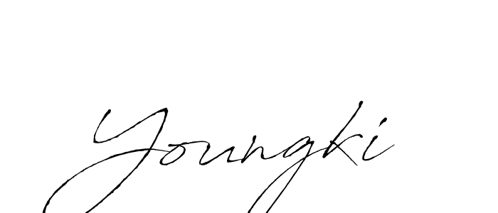 The best way (Antro_Vectra) to make a short signature is to pick only two or three words in your name. The name Youngki include a total of six letters. For converting this name. Youngki signature style 6 images and pictures png