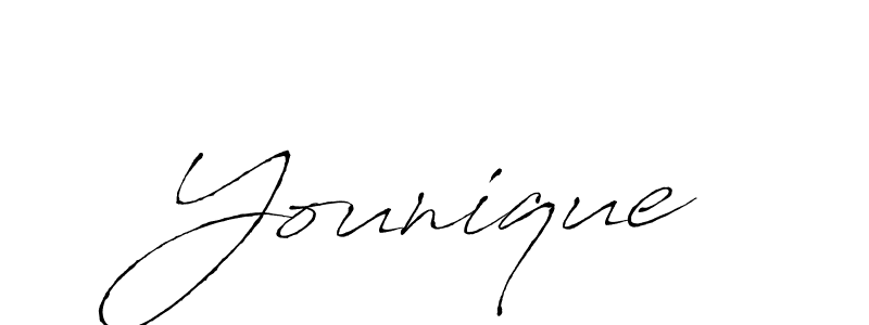 How to Draw Younique signature style? Antro_Vectra is a latest design signature styles for name Younique. Younique signature style 6 images and pictures png
