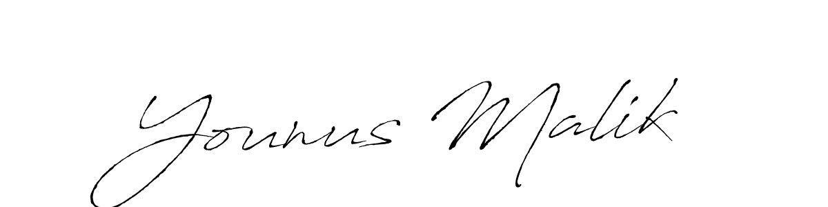 The best way (Antro_Vectra) to make a short signature is to pick only two or three words in your name. The name Younus Malik include a total of six letters. For converting this name. Younus Malik signature style 6 images and pictures png