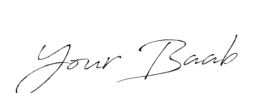 Also we have Your Baab name is the best signature style. Create professional handwritten signature collection using Antro_Vectra autograph style. Your Baab signature style 6 images and pictures png