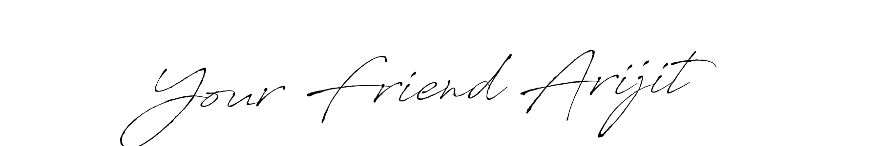 This is the best signature style for the Your Friend Arijit name. Also you like these signature font (Antro_Vectra). Mix name signature. Your Friend Arijit signature style 6 images and pictures png