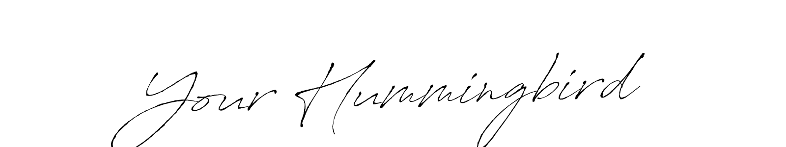 Design your own signature with our free online signature maker. With this signature software, you can create a handwritten (Antro_Vectra) signature for name Your Hummingbird. Your Hummingbird signature style 6 images and pictures png