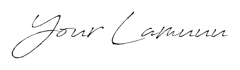 The Antro_Vectra lettering style adds unique flourish to name Your Lamuuu. Stand out with a custom digital autograph made in seconds. Your Lamuuu signature style 6 images and pictures png