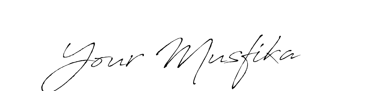 Your Musfika stylish signature style. Best Handwritten Sign (Antro_Vectra) for my name. Handwritten Signature Collection Ideas for my name Your Musfika. Your Musfika signature style 6 images and pictures png