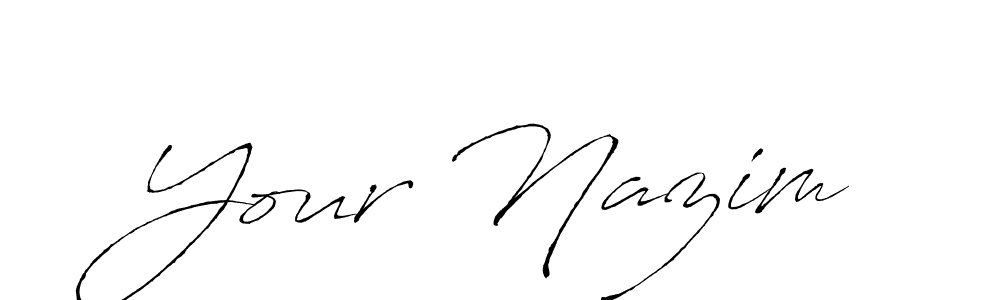 Make a short Your Nazim signature style. Manage your documents anywhere anytime using Antro_Vectra. Create and add eSignatures, submit forms, share and send files easily. Your Nazim signature style 6 images and pictures png