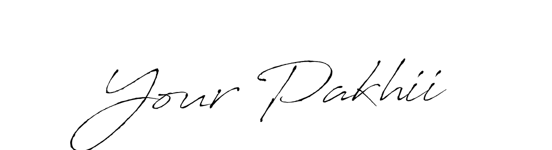 Your Pakhii stylish signature style. Best Handwritten Sign (Antro_Vectra) for my name. Handwritten Signature Collection Ideas for my name Your Pakhii. Your Pakhii signature style 6 images and pictures png