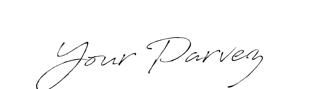 Also we have Your Parvez name is the best signature style. Create professional handwritten signature collection using Antro_Vectra autograph style. Your Parvez signature style 6 images and pictures png