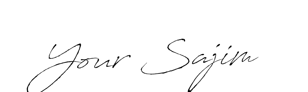Also You can easily find your signature by using the search form. We will create Your Sajim name handwritten signature images for you free of cost using Antro_Vectra sign style. Your Sajim signature style 6 images and pictures png