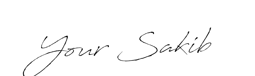 You should practise on your own different ways (Antro_Vectra) to write your name (Your Sakib) in signature. don't let someone else do it for you. Your Sakib signature style 6 images and pictures png