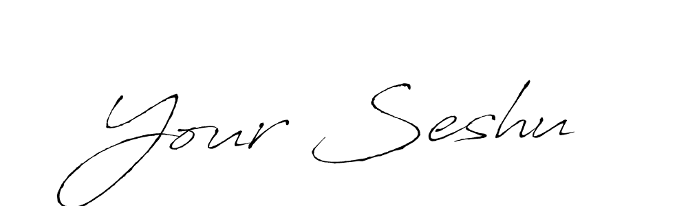 Your Seshu stylish signature style. Best Handwritten Sign (Antro_Vectra) for my name. Handwritten Signature Collection Ideas for my name Your Seshu. Your Seshu signature style 6 images and pictures png