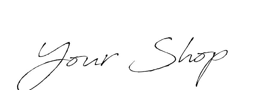 Also we have Your Shop name is the best signature style. Create professional handwritten signature collection using Antro_Vectra autograph style. Your Shop signature style 6 images and pictures png