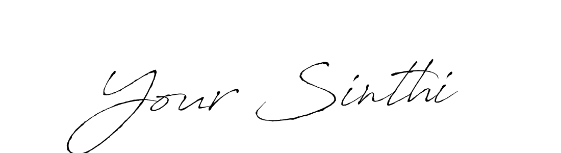 Also You can easily find your signature by using the search form. We will create Your Sinthi name handwritten signature images for you free of cost using Antro_Vectra sign style. Your Sinthi signature style 6 images and pictures png