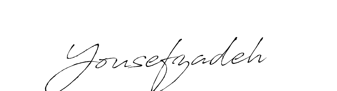 Design your own signature with our free online signature maker. With this signature software, you can create a handwritten (Antro_Vectra) signature for name Yousefzadeh. Yousefzadeh signature style 6 images and pictures png