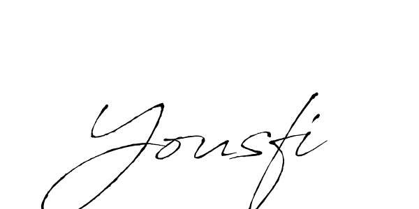 How to make Yousfi name signature. Use Antro_Vectra style for creating short signs online. This is the latest handwritten sign. Yousfi signature style 6 images and pictures png