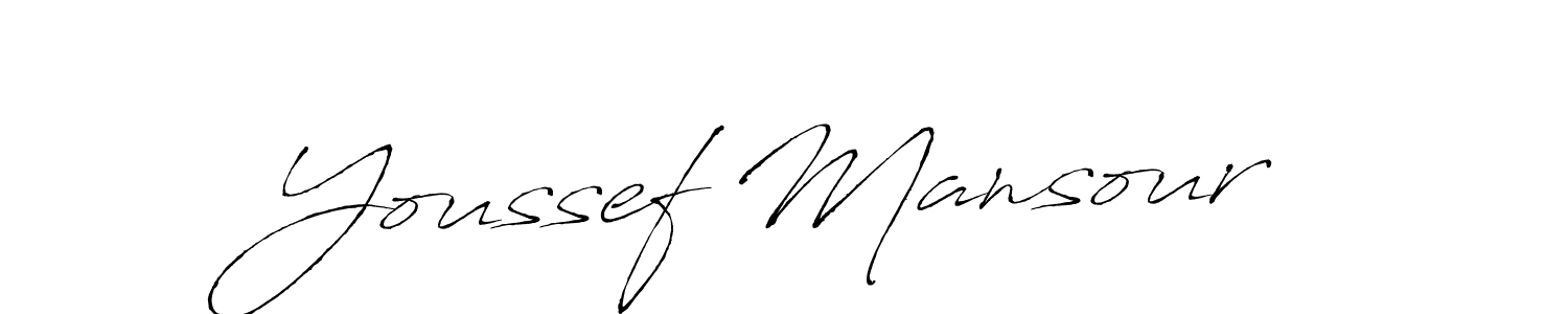 It looks lik you need a new signature style for name Youssef Mansour. Design unique handwritten (Antro_Vectra) signature with our free signature maker in just a few clicks. Youssef Mansour signature style 6 images and pictures png