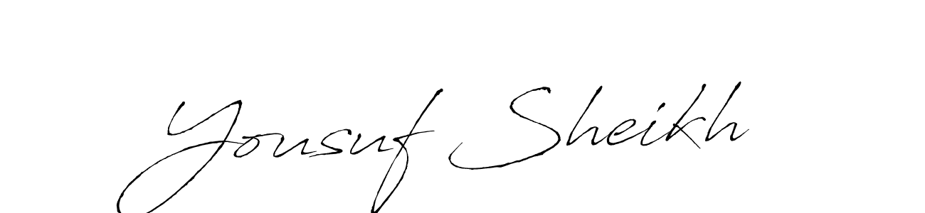 Make a beautiful signature design for name Yousuf Sheikh. Use this online signature maker to create a handwritten signature for free. Yousuf Sheikh signature style 6 images and pictures png