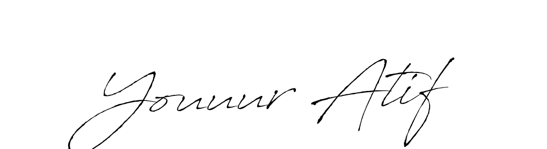 See photos of Youuur Atif official signature by Spectra . Check more albums & portfolios. Read reviews & check more about Antro_Vectra font. Youuur Atif signature style 6 images and pictures png