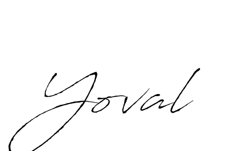 if you are searching for the best signature style for your name Yoval. so please give up your signature search. here we have designed multiple signature styles  using Antro_Vectra. Yoval signature style 6 images and pictures png