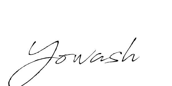 How to Draw Yowash signature style? Antro_Vectra is a latest design signature styles for name Yowash. Yowash signature style 6 images and pictures png