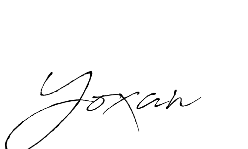 Antro_Vectra is a professional signature style that is perfect for those who want to add a touch of class to their signature. It is also a great choice for those who want to make their signature more unique. Get Yoxan name to fancy signature for free. Yoxan signature style 6 images and pictures png