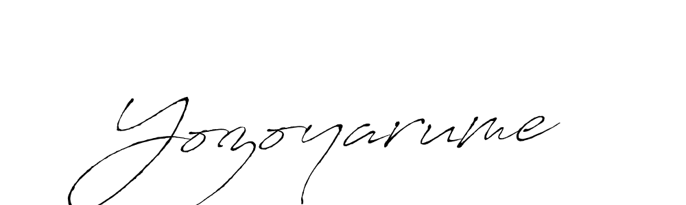 Create a beautiful signature design for name Yozoyarume. With this signature (Antro_Vectra) fonts, you can make a handwritten signature for free. Yozoyarume signature style 6 images and pictures png