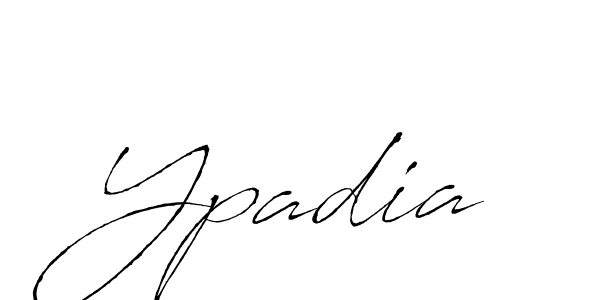 How to make Ypadia signature? Antro_Vectra is a professional autograph style. Create handwritten signature for Ypadia name. Ypadia signature style 6 images and pictures png