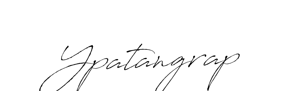 Also You can easily find your signature by using the search form. We will create Ypatangrap name handwritten signature images for you free of cost using Antro_Vectra sign style. Ypatangrap signature style 6 images and pictures png