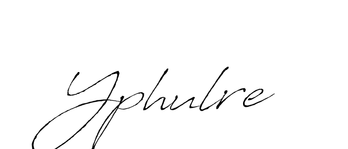 How to make Yphulre name signature. Use Antro_Vectra style for creating short signs online. This is the latest handwritten sign. Yphulre signature style 6 images and pictures png