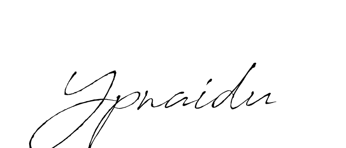 Use a signature maker to create a handwritten signature online. With this signature software, you can design (Antro_Vectra) your own signature for name Ypnaidu. Ypnaidu signature style 6 images and pictures png