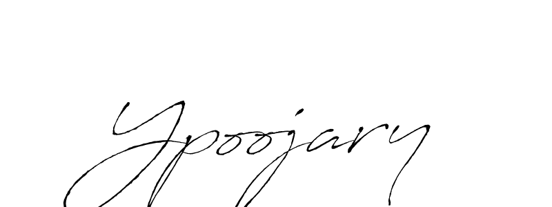 You should practise on your own different ways (Antro_Vectra) to write your name (Ypoojary) in signature. don't let someone else do it for you. Ypoojary signature style 6 images and pictures png