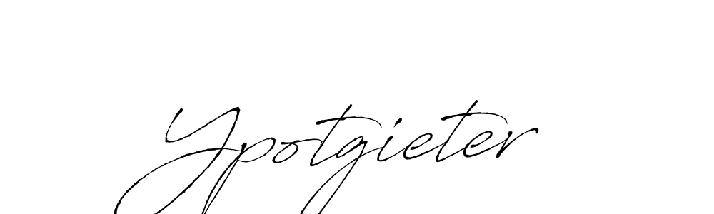 Create a beautiful signature design for name Ypotgieter. With this signature (Antro_Vectra) fonts, you can make a handwritten signature for free. Ypotgieter signature style 6 images and pictures png