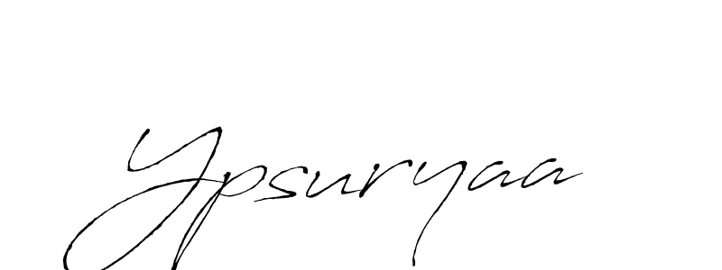 Design your own signature with our free online signature maker. With this signature software, you can create a handwritten (Antro_Vectra) signature for name Ypsuryaa. Ypsuryaa signature style 6 images and pictures png