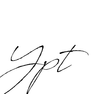 You should practise on your own different ways (Antro_Vectra) to write your name (Ypt) in signature. don't let someone else do it for you. Ypt signature style 6 images and pictures png