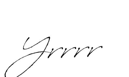 How to make Yrrrr name signature. Use Antro_Vectra style for creating short signs online. This is the latest handwritten sign. Yrrrr signature style 6 images and pictures png