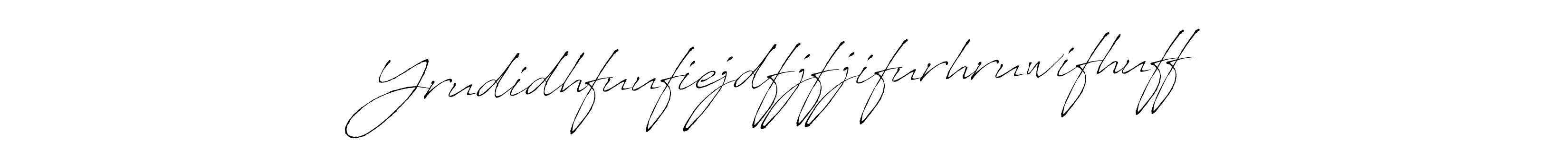 Make a beautiful signature design for name Yrudidhfuufiejdfjfjifurhruwifhuff. With this signature (Antro_Vectra) style, you can create a handwritten signature for free. Yrudidhfuufiejdfjfjifurhruwifhuff signature style 6 images and pictures png