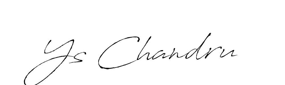 It looks lik you need a new signature style for name Ys Chandru. Design unique handwritten (Antro_Vectra) signature with our free signature maker in just a few clicks. Ys Chandru signature style 6 images and pictures png