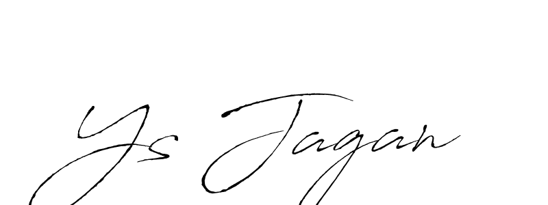 Use a signature maker to create a handwritten signature online. With this signature software, you can design (Antro_Vectra) your own signature for name Ys Jagan. Ys Jagan signature style 6 images and pictures png