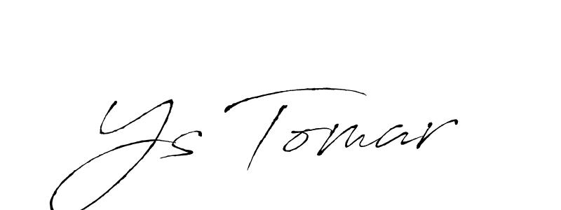 Once you've used our free online signature maker to create your best signature Antro_Vectra style, it's time to enjoy all of the benefits that Ys Tomar name signing documents. Ys Tomar signature style 6 images and pictures png