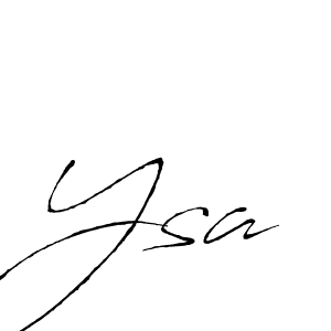 Make a beautiful signature design for name Ysa. Use this online signature maker to create a handwritten signature for free. Ysa signature style 6 images and pictures png