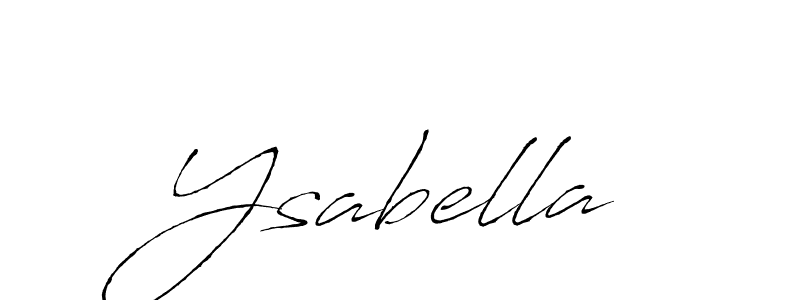 The best way (Antro_Vectra) to make a short signature is to pick only two or three words in your name. The name Ysabella include a total of six letters. For converting this name. Ysabella signature style 6 images and pictures png