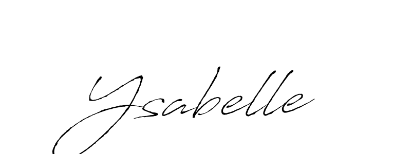 Antro_Vectra is a professional signature style that is perfect for those who want to add a touch of class to their signature. It is also a great choice for those who want to make their signature more unique. Get Ysabelle name to fancy signature for free. Ysabelle signature style 6 images and pictures png