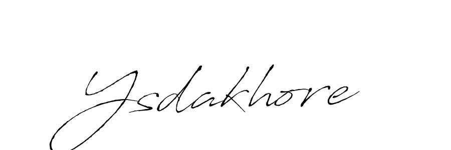 You should practise on your own different ways (Antro_Vectra) to write your name (Ysdakhore) in signature. don't let someone else do it for you. Ysdakhore signature style 6 images and pictures png