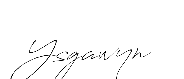 How to Draw Ysgawyn signature style? Antro_Vectra is a latest design signature styles for name Ysgawyn. Ysgawyn signature style 6 images and pictures png