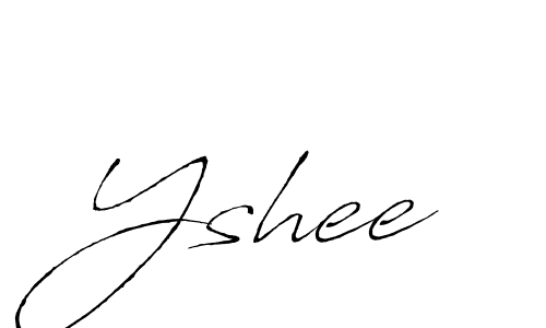 How to Draw Yshee signature style? Antro_Vectra is a latest design signature styles for name Yshee. Yshee signature style 6 images and pictures png