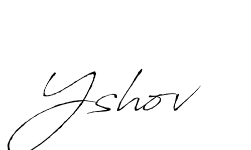 Once you've used our free online signature maker to create your best signature Antro_Vectra style, it's time to enjoy all of the benefits that Yshov name signing documents. Yshov signature style 6 images and pictures png