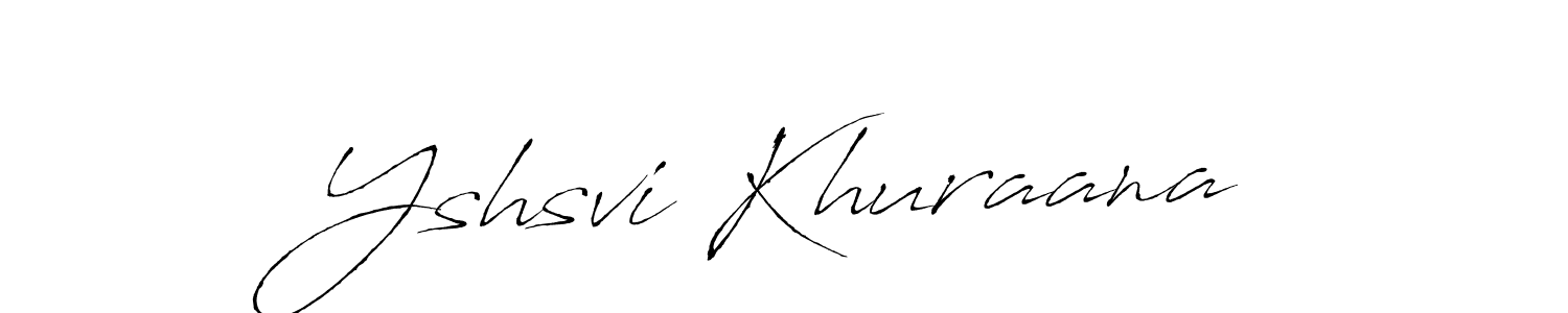 Once you've used our free online signature maker to create your best signature Antro_Vectra style, it's time to enjoy all of the benefits that Yshsvi Khuraana name signing documents. Yshsvi Khuraana signature style 6 images and pictures png