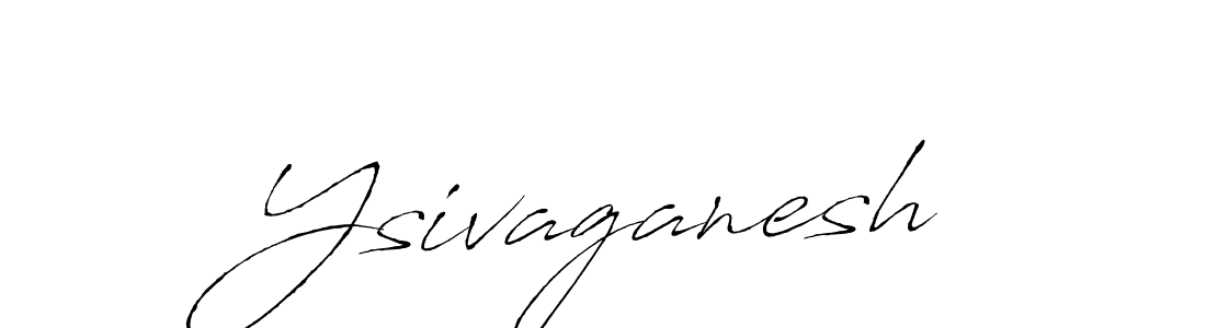 You should practise on your own different ways (Antro_Vectra) to write your name (Ysivaganesh) in signature. don't let someone else do it for you. Ysivaganesh signature style 6 images and pictures png