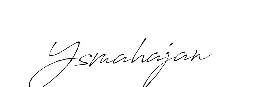 Make a beautiful signature design for name Ysmahajan. Use this online signature maker to create a handwritten signature for free. Ysmahajan signature style 6 images and pictures png